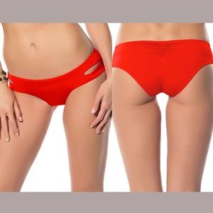 NEW Becca Color code Tab Side‎ Hipster Bikini Bottom [ SZ Medium ]
